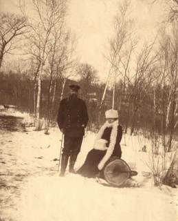 Aleksei Mikhailovich and Maria Tikhonovna. Parents of Mikhail Alekseevich Pavlov, 1900. Creator: Unknown.