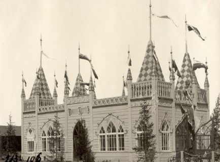 Pavilion "John Grieves", 1911. Creator: A. A. Antonov.