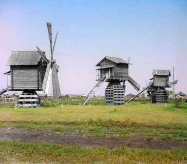 Mills (in Yalutorovsk district of Tobolsk Province), 1912. Creator: Sergey Mikhaylovich Prokudin-Gorsky.
