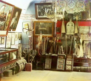 Museum. Iona's room, Rostov Velikii, 1911. Creator: Sergey Mikhaylovich Prokudin-Gorsky.