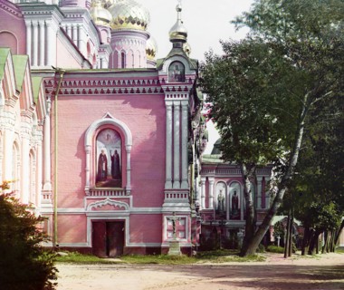 Epiphany Monastery for women, Kostroma, 1910. Creator: Sergey Mikhaylovich Prokudin-Gorsky.