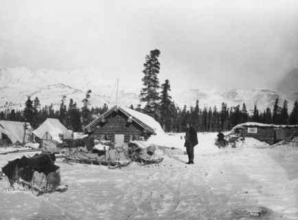 Road house on Valdez Trail, 1916. Creator: Unknown.