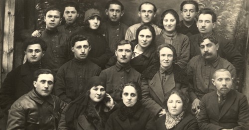 The town of Khabno, Kyiv province. An asset to the artisan community, 1920-1929. Creator: Unknown.