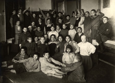 Playground - Gymnastics group, Minsk, 1920-1929. Creator: Unknown.