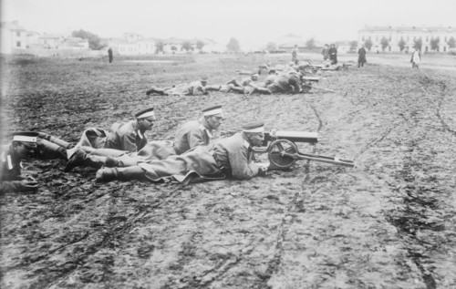 Bulgaria, rapid fire guns, between 1914 and c1915. Creator: Bain News Service.