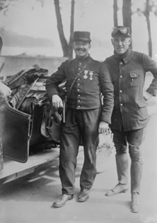 Pegoud & Monternier, between c1914 and c1915. Creator: Bain News Service.