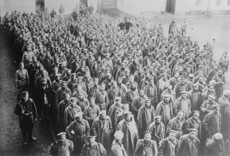 Russian prisoners in Przemysl, between c1914 and c1915. Creator: Bain News Service.