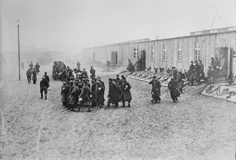 Prison camp, Zossen, between 1914 and c1915. Creator: Bain News Service.