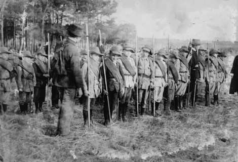 Training German boys for army, between 1914 and c1915. Creator: Bain News Service.