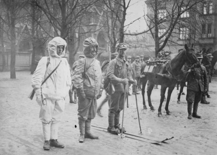 Uniform of German Snowshoe Battalion, between c1915 and c1920. Creator: Bain News Service.