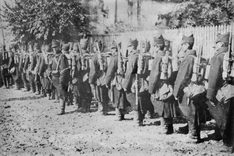 Rumanian troops, between c1915 and c1918. Creator: Bain News Service.