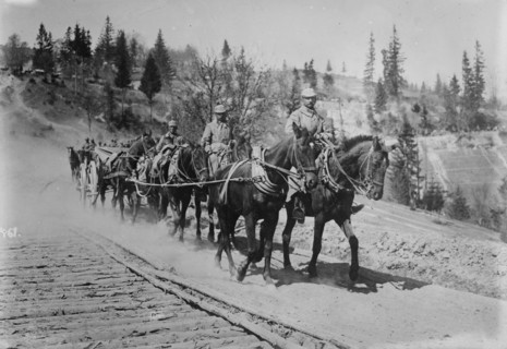 Germans in Carpathians, between c1915 and c1918. Creator: Bain News Service.