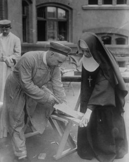 Convalescent German soldier, between c1915 and 1918. Creator: Bain News Service.