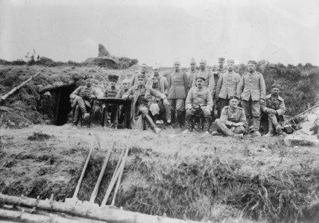 German Army field Hdqrs. near Ostend, between c1914 and c1915. Creator: Bain News Service.