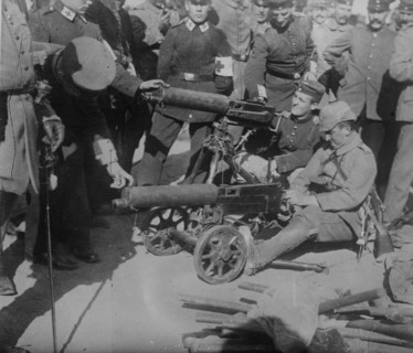 Russian Rapid firers taken by Germans, between c1914 and c1915. Creator: Bain News Service.