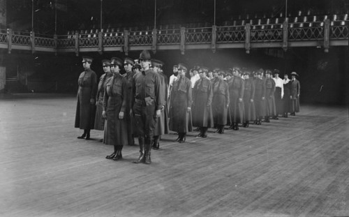 Women's Motor Corps, May 1917. Creator: Bain News Service.