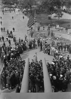 Recruits on U.S.S. Recruit, 1917. Creator: Bain News Service.