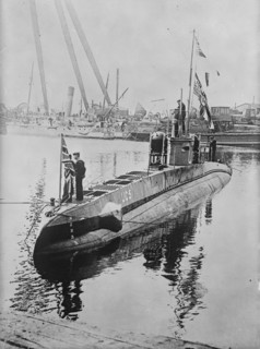 Captured German mine-layer, 1916. Creator: Bain News Service.