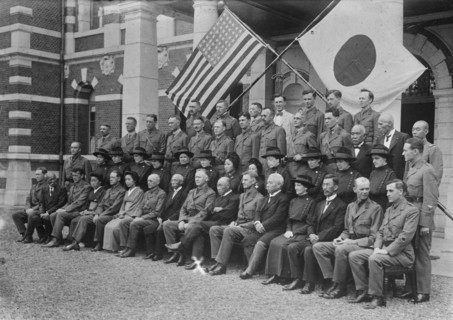 U.S. doctors & nurses in Japan, 1917. Creator: Bain News Service.