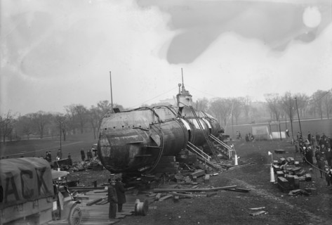 German U-Boat, 1917. Creator: Bain News Service.