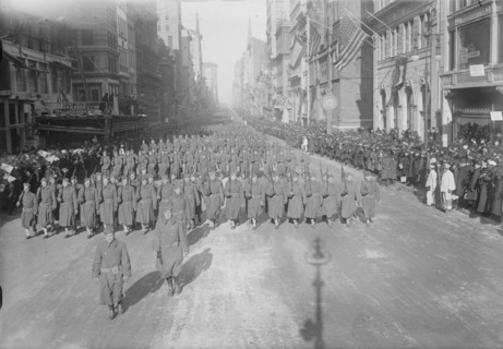 308th, 4 Feb 1918. Creator: Bain News Service.