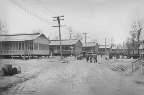 War Hospital, Iselin, 1918 or 1919. Creator: Bain News Service.