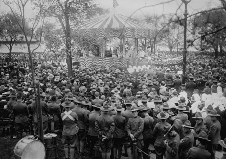 Field Mass, 30 May 1918. Creator: Bain News Service.