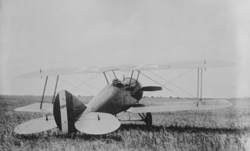 Marine in Scout plane, 10 June 1918. Creator: Bain News Service.