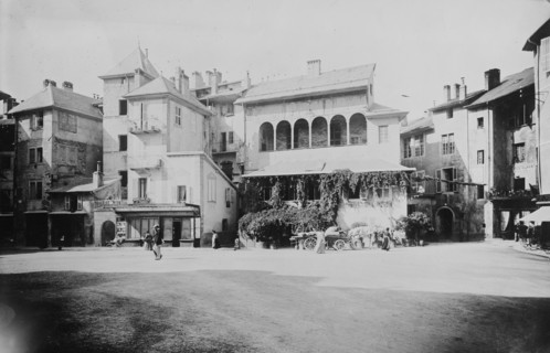 Chambery Public Square, 24 Jan? 1918. Creator: Bain News Service.