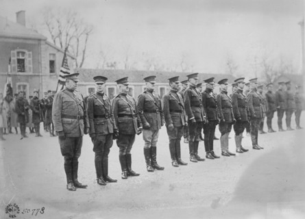 Decorated American generals, 14 Jan 1919. Creator: Bain News Service.