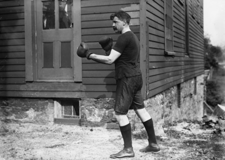 Frank Parks (Heavyweight), between c1910 and c1915. Creator: Bain News Service.