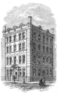 The Hospital for Women, Soho-Square, 1864. Creator: Unknown.
