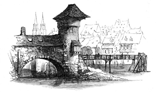 Old bridge, Nuremberg, 1864. Creator: Unknown.