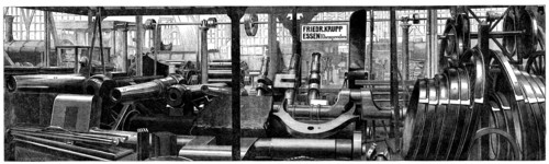 The International Exhibition: group of objects in steel exhibited by Mr. Krupp, of Essen..., 1862. Creator: Unknown.