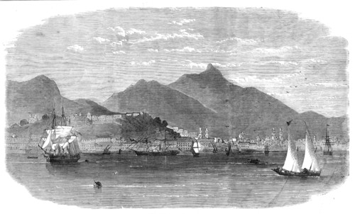 The port and city of Rio De Janeiro, 1864. Creator: Unknown.