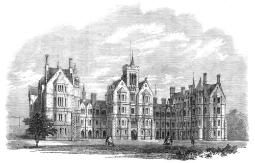 Ripley's Hospital, Lancaster, for orphans and destitute children, 1864. Creator: Unknown.