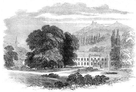 Fürstenlager, a seat of the Duke of Hesse-Darmstadt, near Auerbach..., 1862.  Creator: Unknown.