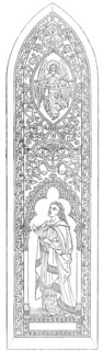 Memorial window by Messrs. Cox and Son, Christchurch, Worthing, 1862. Creator: Unknown.