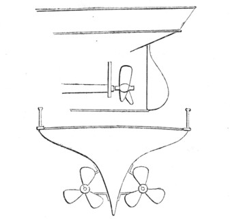 Dudgeon's new double-screw steam-ship Flora, 1862. Creator: Unknown.