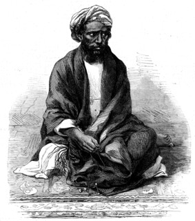 Indian rebel, Zahoor-ool-Hoosein, recently captured, 1862. Creator: Unknown.