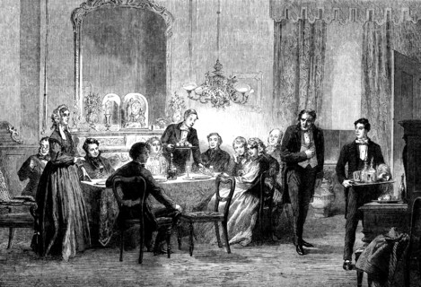 Aunt Sally's Christmas-boxes: John Crass's Discomfiture - drawn by A. Hunt, 1862. Creator: Unknown.