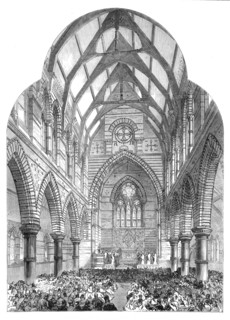 Consecration of All Saints' Church, Windsor, 1864. Creator: Unknown.