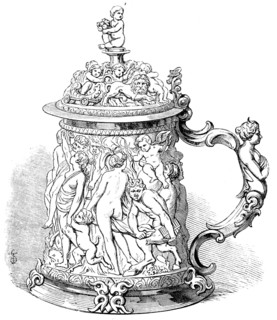 The Loan Collection, South-Kensington: Ivory tankard, 1862. Creator: Unknown.