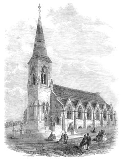New congregational church at St. Leonards-on-Sea, 1864. Creator: Unknown.