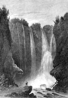 Peyton Falls, Alleghany County, Virginia, 1864. Creator: Mason Jackson.