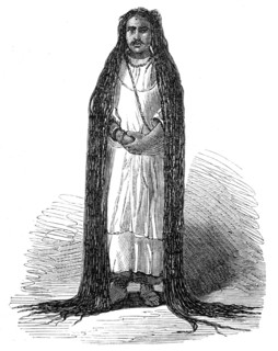 Fakir, or Mussulman saint, of Hoshungabad, Central India, 1864. Creator: Unknown.