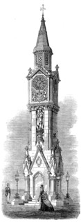 Memorial to the late Prince Consort at Hastings, 1864. Creator: Unknown.