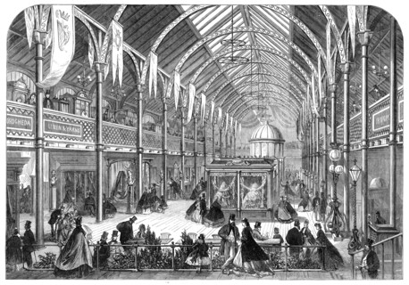 The Exhibition of Arts and Manufactures at Dublin, 1864. Creator: Unknown.