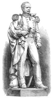 Statue of Sir W. Stevenson, late Governor of the Mauritius, 1864. Creator: Unknown.