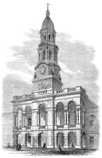 New townhall of Adelaide, South Australia, 1864. Creator: Unknown.